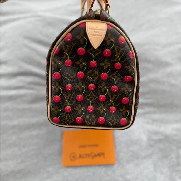 Spa Fresh 2005 Louis Vuitton Monogram Cherry Speedy 25 - Picture 8 of 16